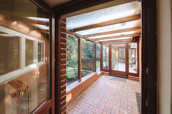 Zugang zur Terrasse vom Schlafzimmer