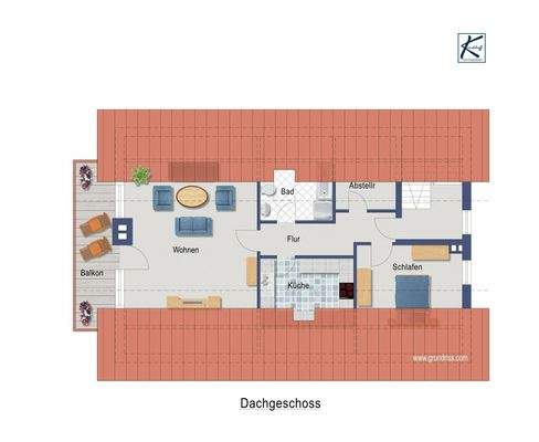 Grundriss Dachgeschoss