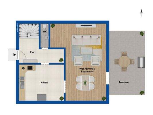 Grundriss Erdgeschoss