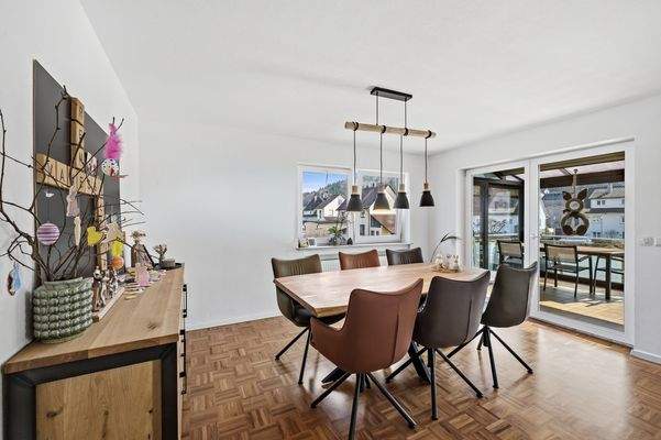 Esszimmer, Zugang Wintergarten