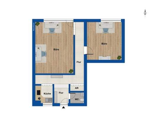 Grundriss Gewerbe Erdgeschoss