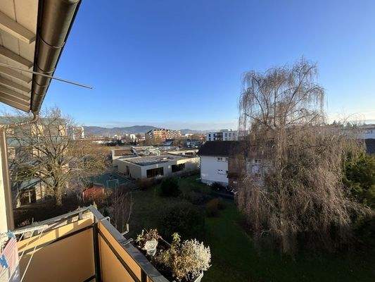 Ausblick zum Hausberg