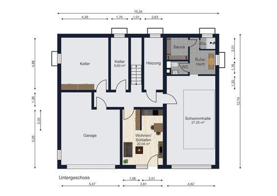 Grundrisse Untergeschoss