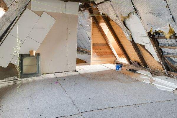 Dachboden - Teilbereich links