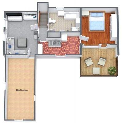 Grundriss Dachgeschoss