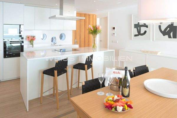 Küche mit Essbereich