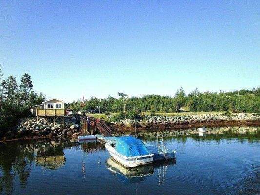 Beispiel Bootssteg und Fischerhütte