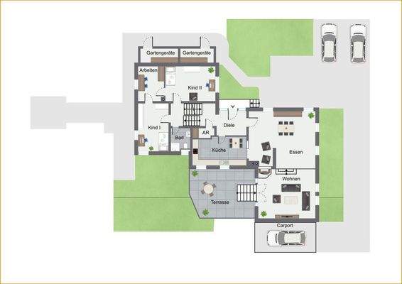 Grundriss Erdgeschoss