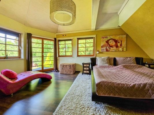 Schlafzimmer im DG