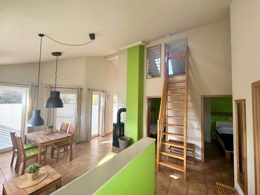 Aufgang zum Spielboden