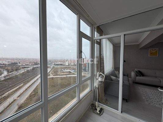 Apartment in a Secure Complex Near the Metro in Ankara Etimesgut