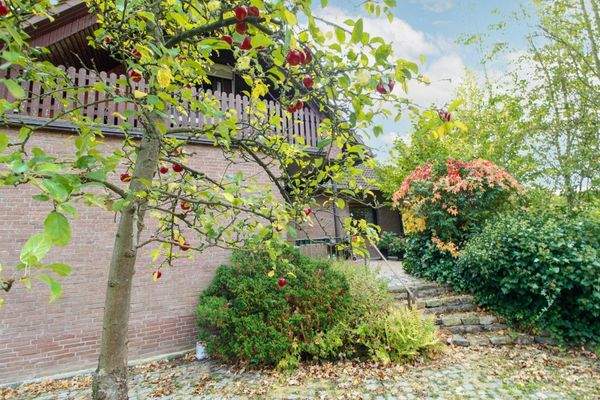 Blick auf die Loggia