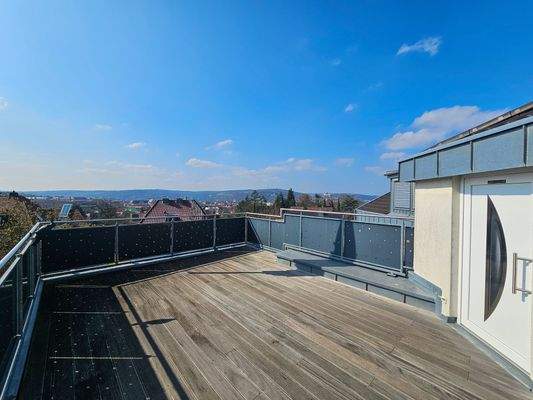 Sonnenterrasse mit einmaligem Blick