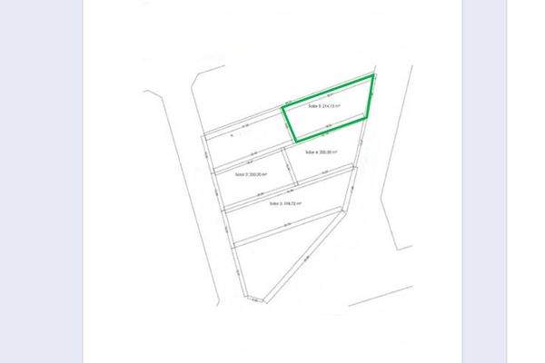 Lageplan des Grunstück