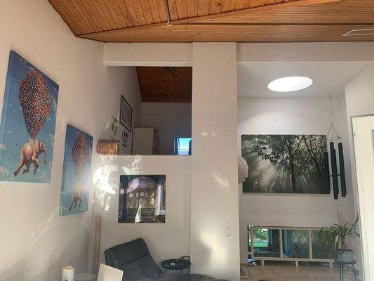 Wohnzimmer Blick Elterndach