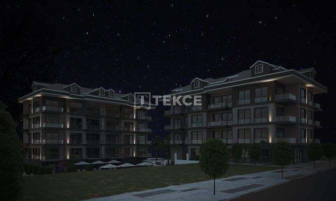 Elegant Apartments in a Rich Featured Complex in Alanya