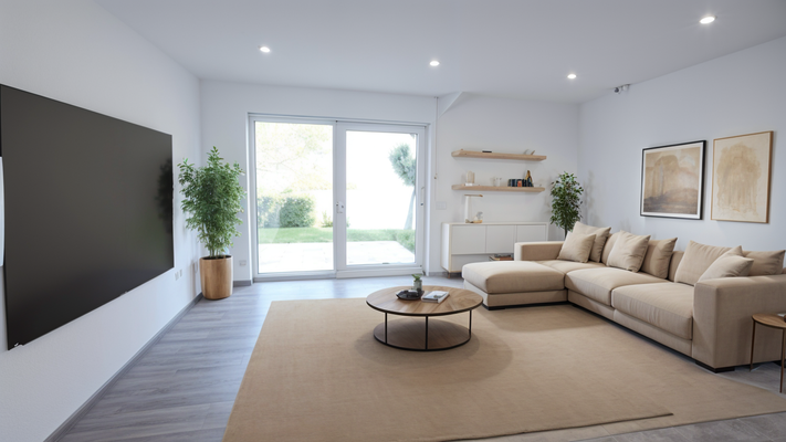 Wohnzimmer ELW visualisiert