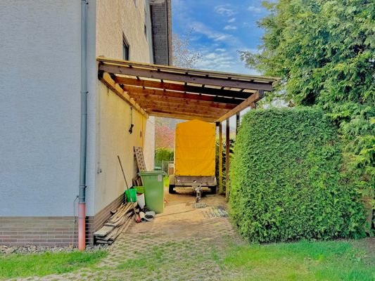 Carport für Pkw-Anhänger