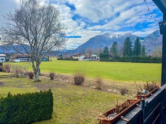 Ausblick vom Südbalkon
