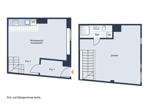Grundriss Hinterhaus Wohnung 05