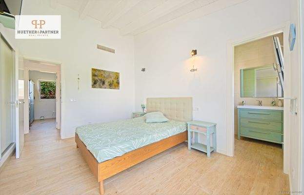 Schlafzimmer mit Bad en Suite