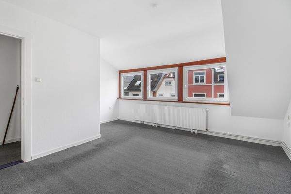 Wohnzimmer im Dachgeschoss