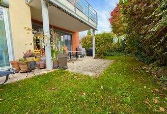 Der Garten und die Terrasse