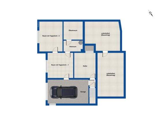 Grundriss Kellergeschoss