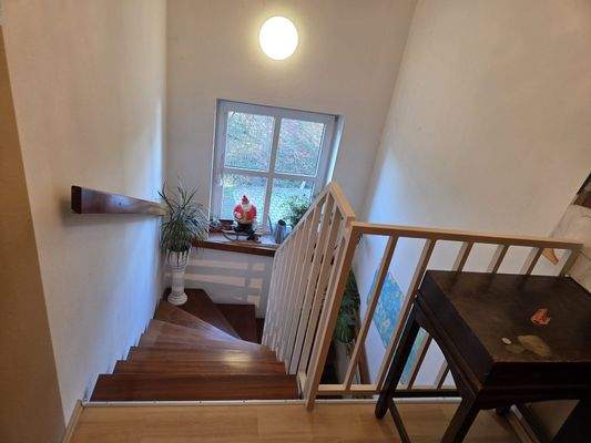 Aufgang zum Schlafzimmer