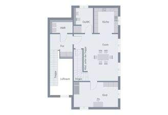 Grundriss Obergeschoss 1