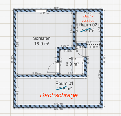 Obergeschoss Reinstedt Jägergasse