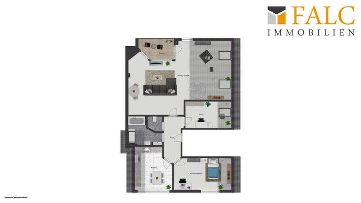 Grundriss 3. Obergeschoss