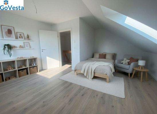 Kinderzimmer- Einrichtungsbeispiel 