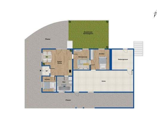 Grundriss Erdgeschoss