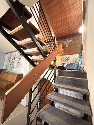 Split-Level-Treppenhaus