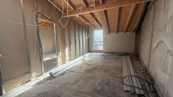 Wohnung - Rohbau - Schlafraum 2