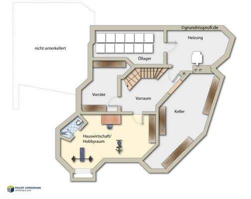 Grundriss Untergeschoss