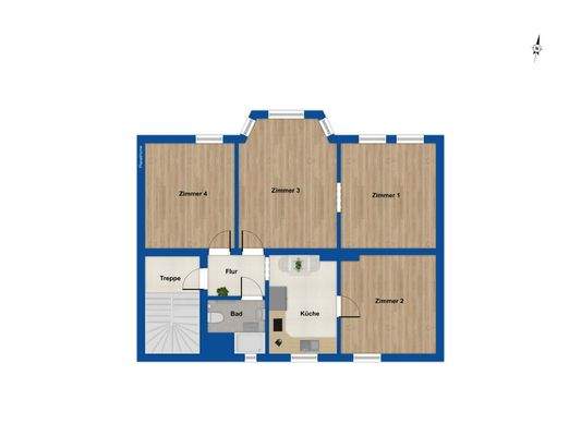 Grundriss 1. Obergeschoss