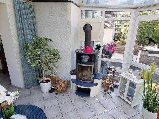 Kaminofen Obergeschoss