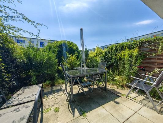 Sonniger Garten/Terrasse