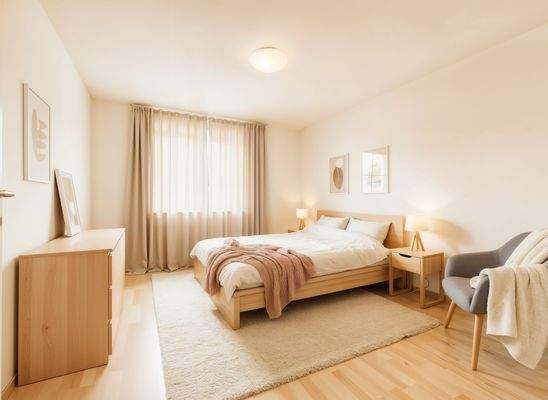 Schlafzimmer - (KI generiert)