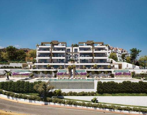 Luxury Flats in a Boutique Complex Near the Sea in Mijas