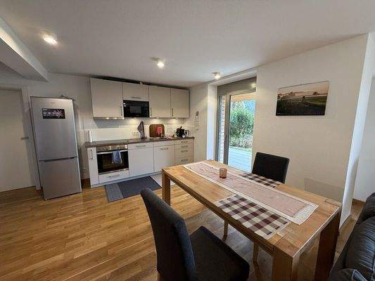 Offene Küche mit Esszimmer Einliegerwohnung