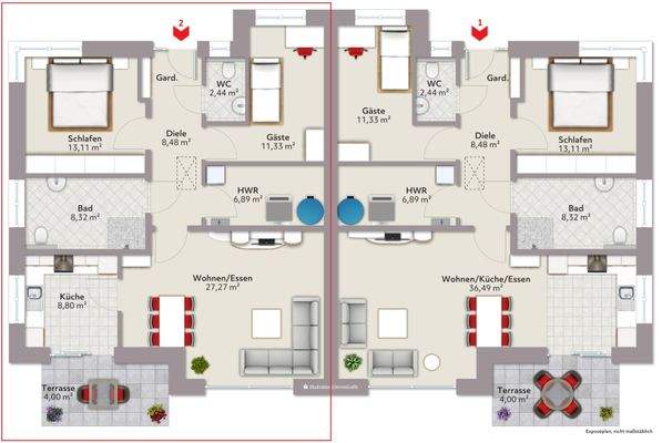 Grundriss Erdgeschoss