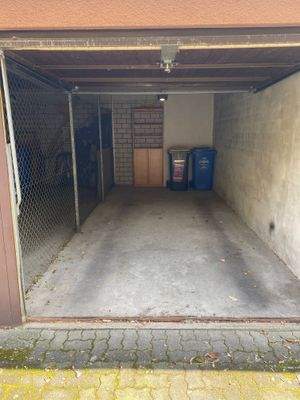 Garage innen 5,85 x 2,61 Meter