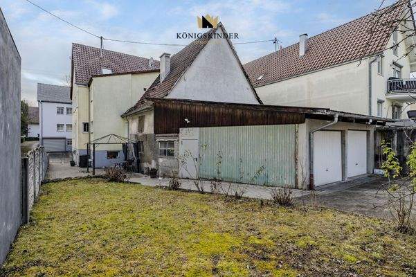 Garten, Scheune, Doppelgarage - Platz für alle Eventualitäten