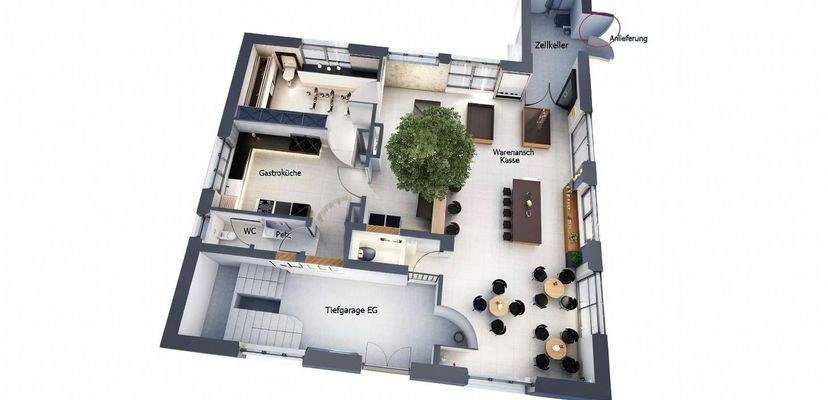 3D Grundriss Seitenansicht Bsp