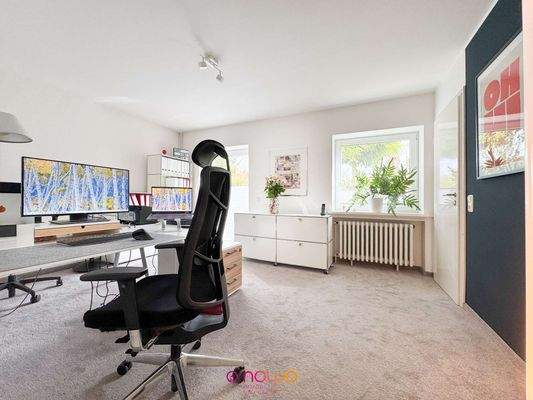 Teilansicht Büro auf der Gartenebene