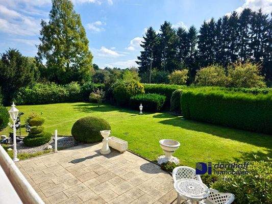 Ausblick in den Garten