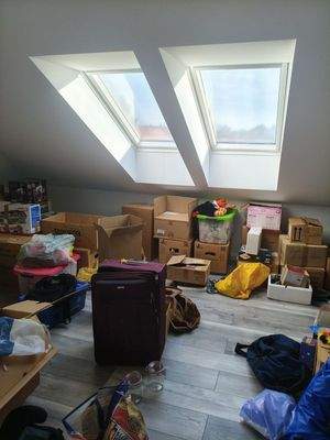 Dachboden ausgebaut mit FBH